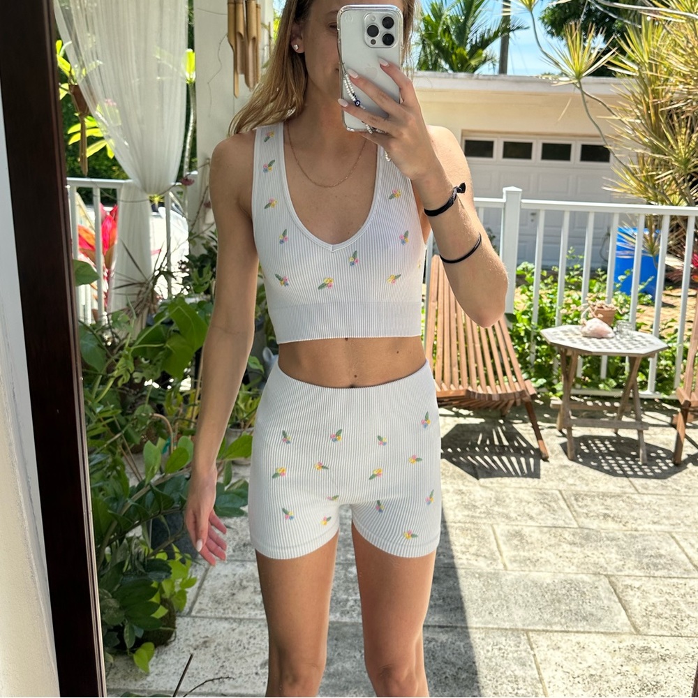 Zara ribbed set